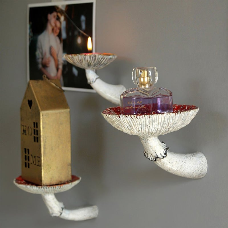 MushieShelf – Snodig Sopphengende Hylle med Unik Design