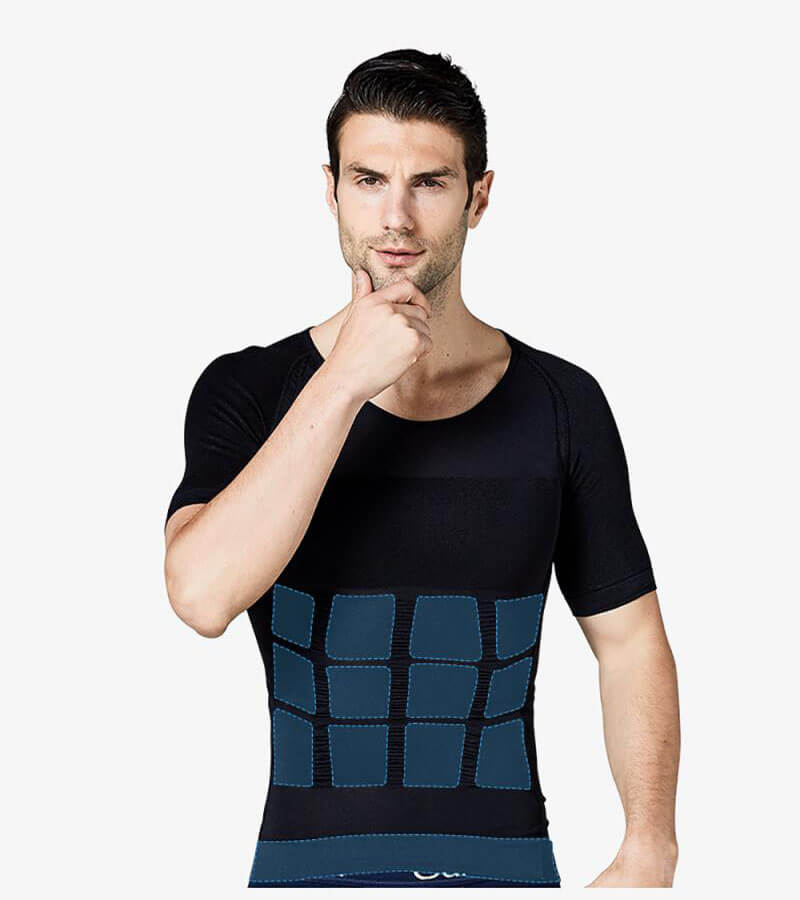 Logan - kompresjons body shaper som umiddelbart slanker bryst, midje og mage