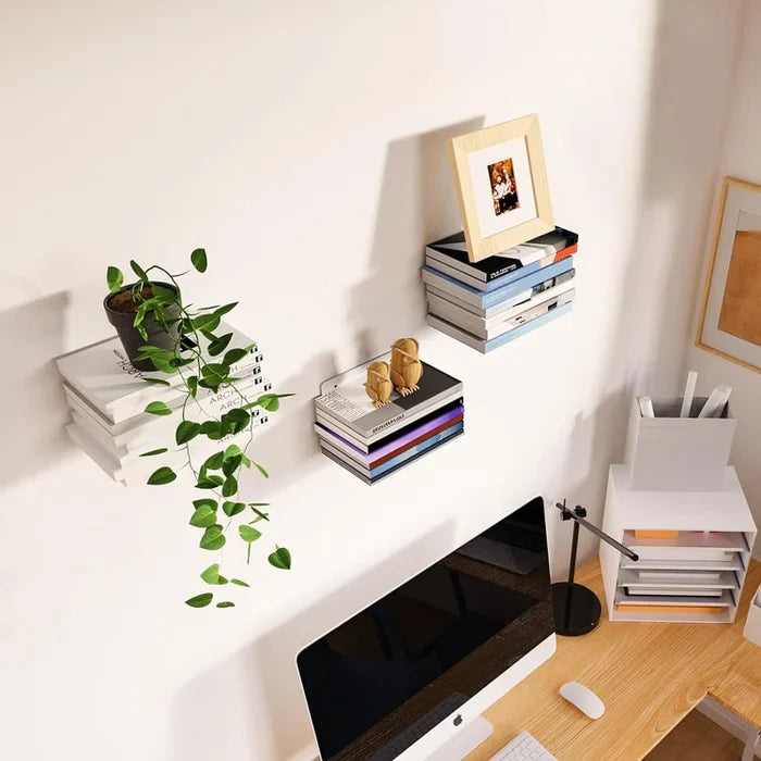 HoverShelf – Usynlige flytende hyller for unike og plassbesparende skjermer