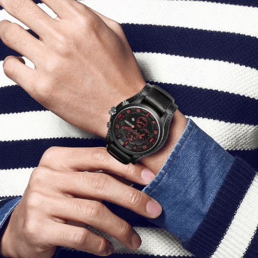 EliteTime - Stilig Klokke med Quartz Bevegelse