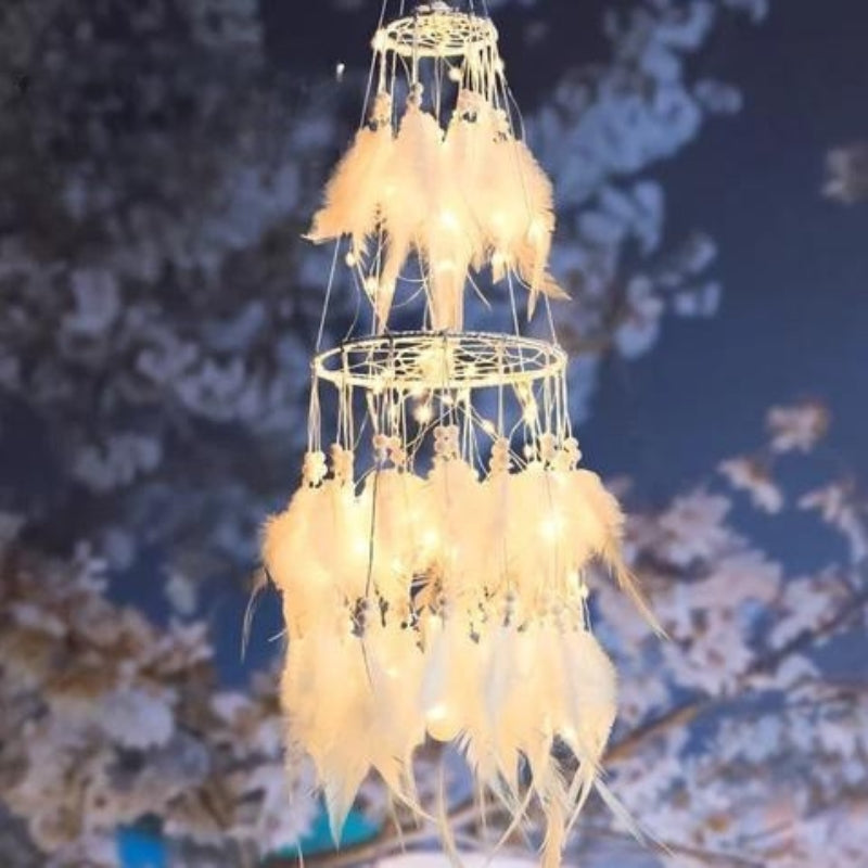 DreamGlow - Opplyst Dekorativ Drømmefanger med Lett Design