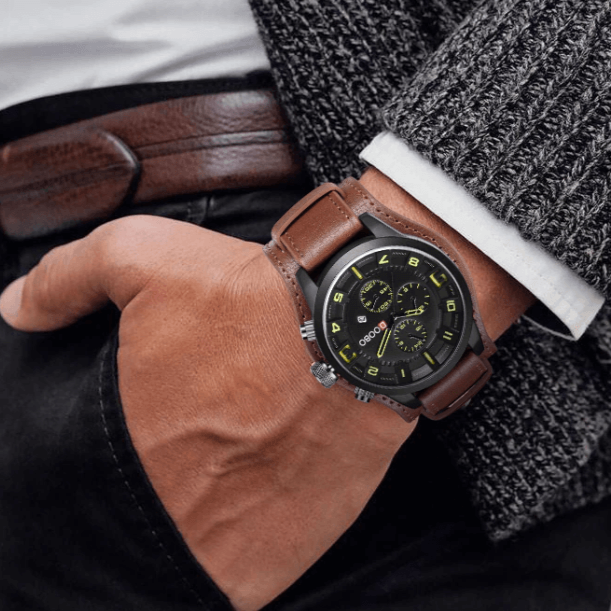EliteTime - Stilig Klokke med Quartz Bevegelse
