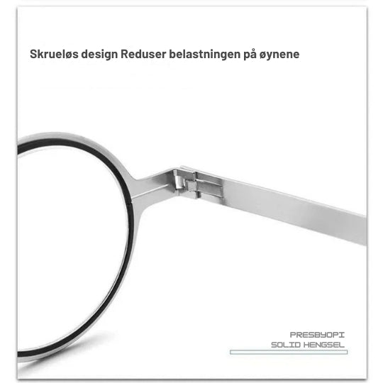 VisionFlex - Sammenleggbare lesebriller med skruefri design