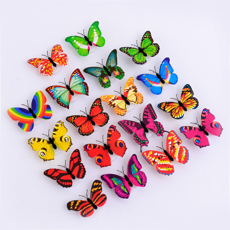 LumiWings – Fortryllende 3D Sommerfuglnattlys med Dekorativ Effekt