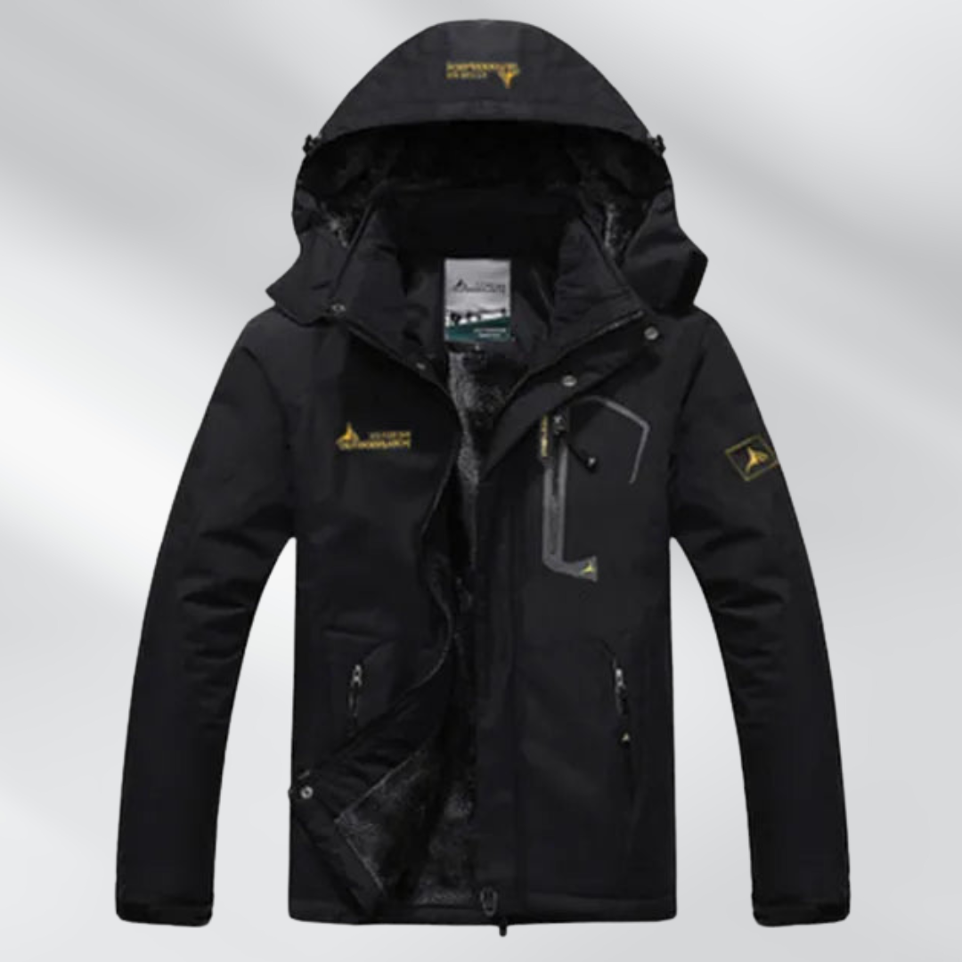 Maxwell - Parka med flere lommer med glidelås og vindtett beskyttelse