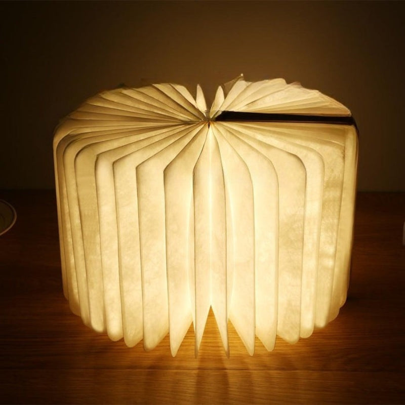 ShinePage – Oppladbar LED lampe med Sammenleggbart Bokdesign