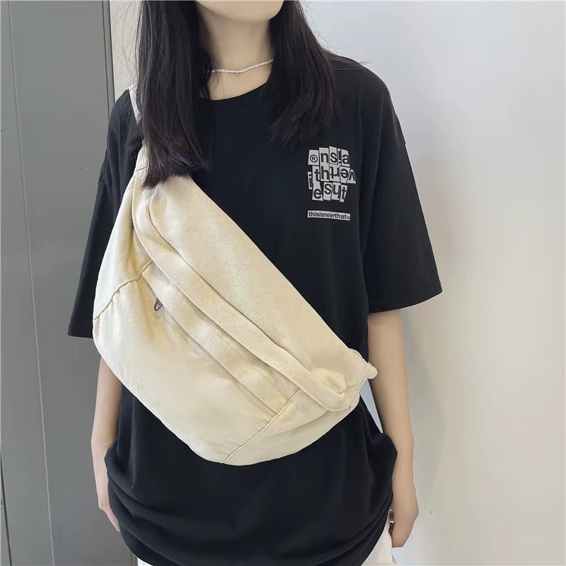 CarryEase – Skulderveske med justerbar stropp og glidelåslommer