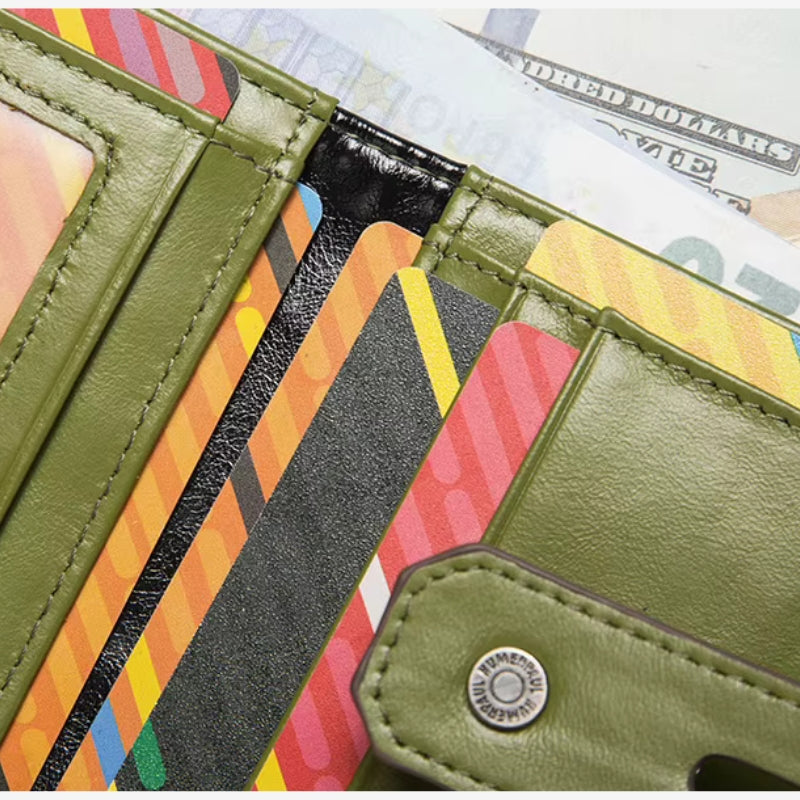 Vegard – Lommebok med kjedestropp og dobbelt glidelåsrom