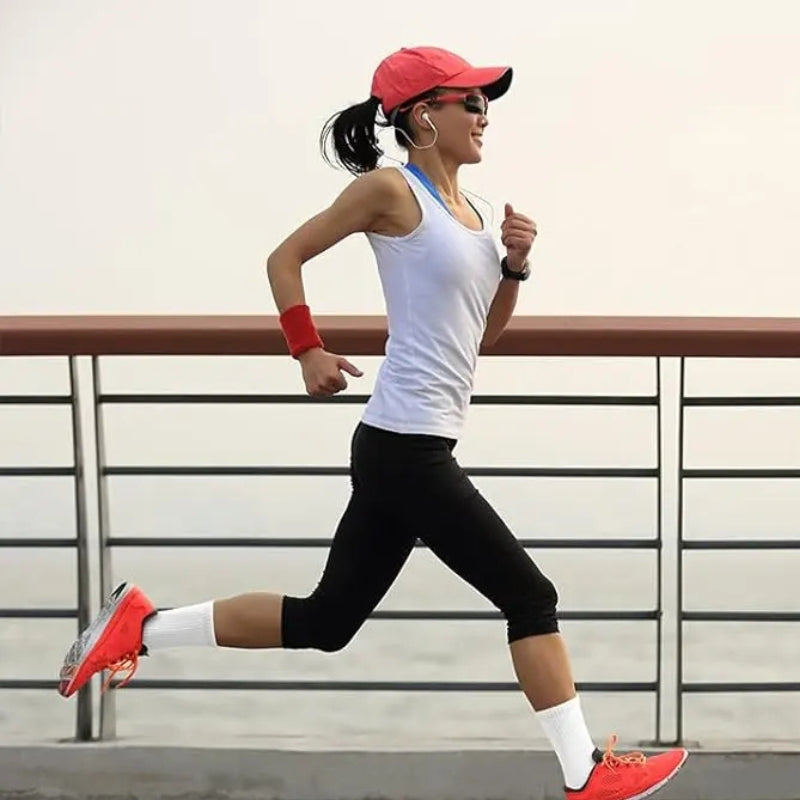 StretchLine – Knehøye Sokker med Elastisk Kant og Sømfri Tå