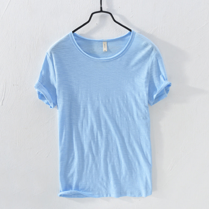 Elijah - Soft Touch T-Skjorte Med Rund Hals