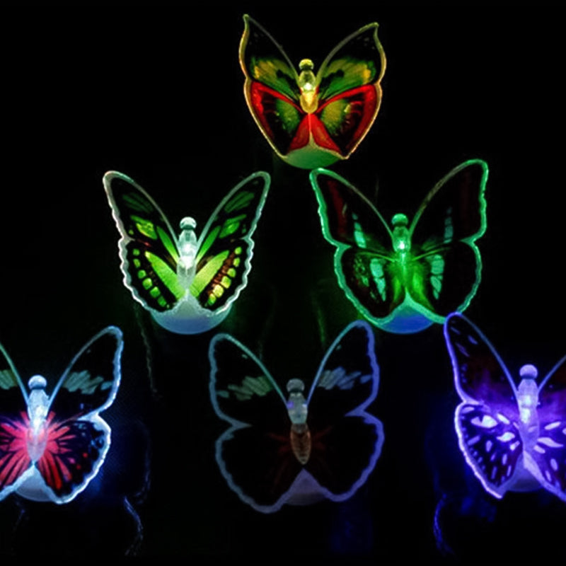 LumiWings – Fortryllende 3D Sommerfuglnattlys med Dekorativ Effekt