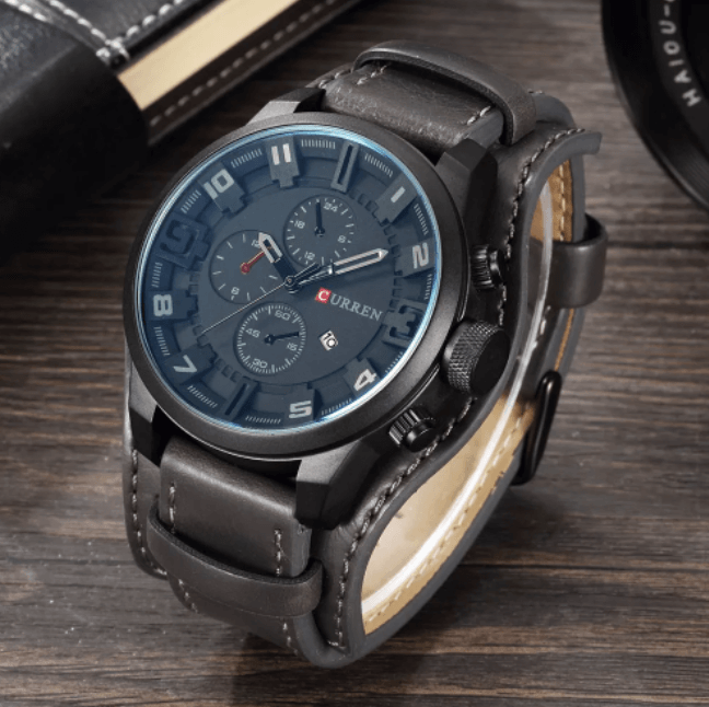 EliteTime - Stilig Klokke med Quartz Bevegelse