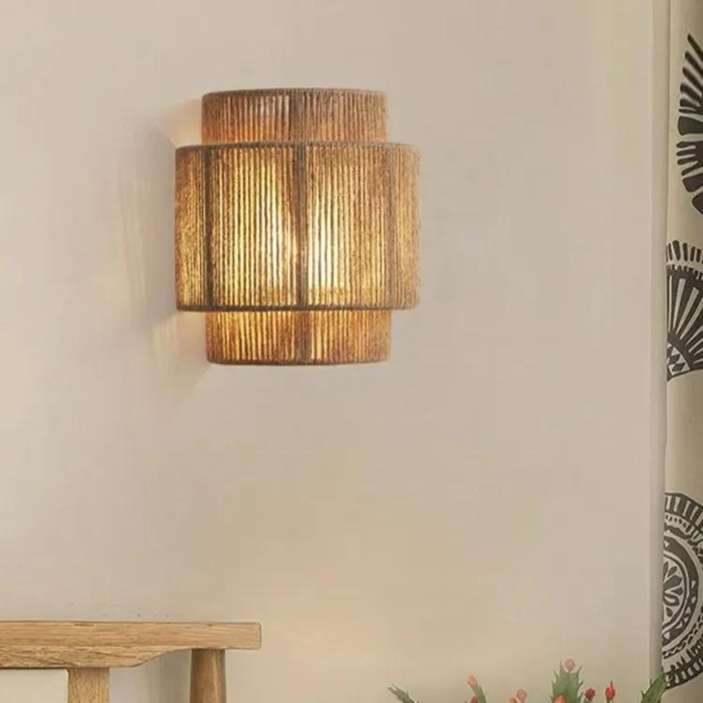 CalmAura - Vegglampe med myk glød for rolig og stilfull belysning