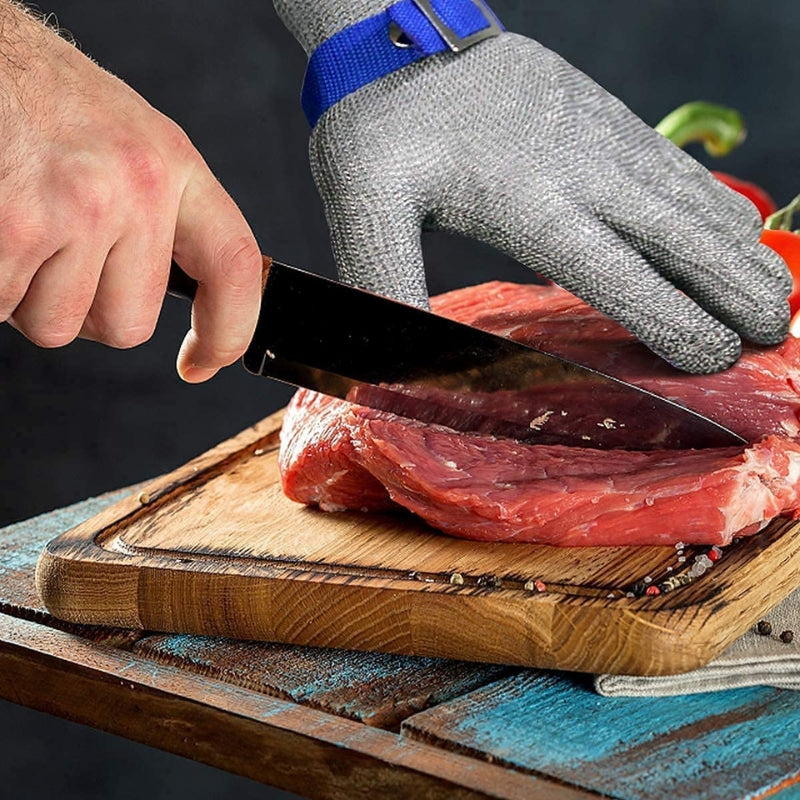 GripShield – Hansker i rustfritt stålnett for overlegen håndbeskyttelse