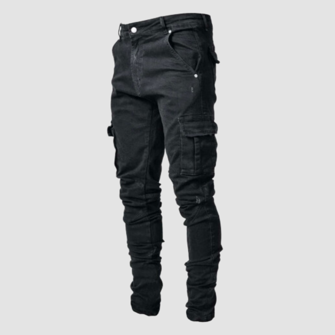Michael - Cargo jeans med komfortabel passform og praktiske lommer
