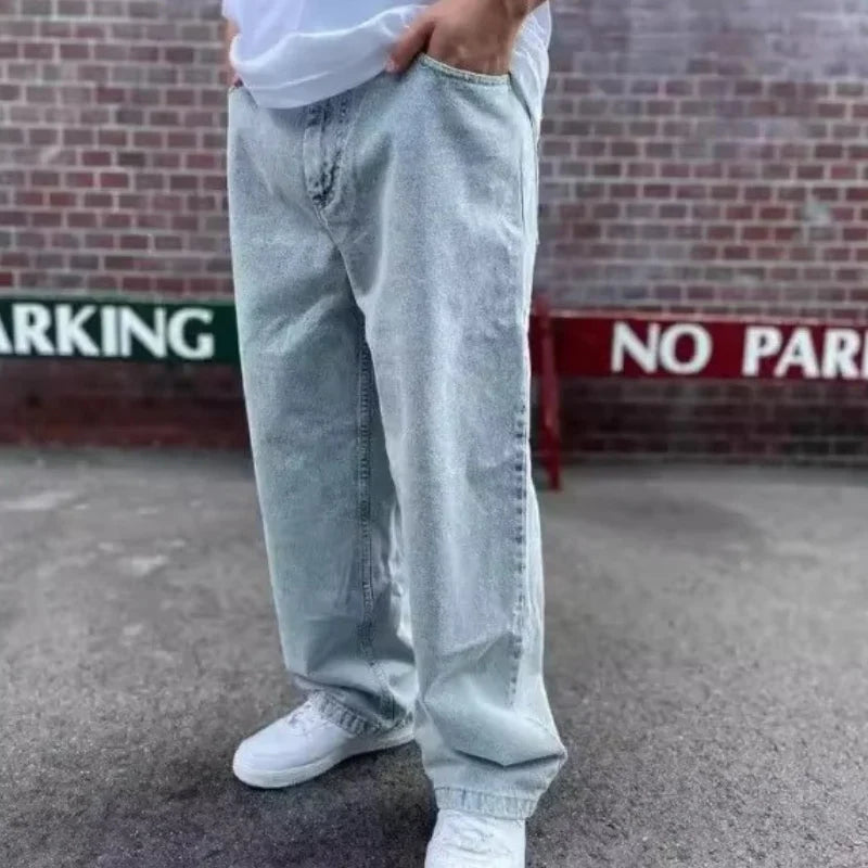 Everett – Vide Bukser med Høy Midje og Lommer