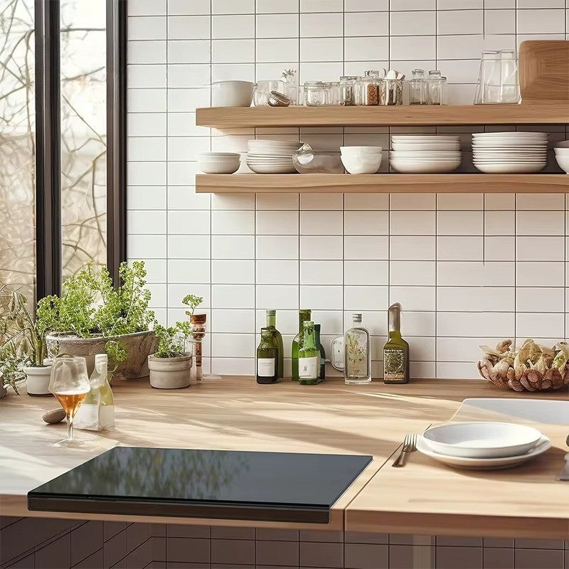 StableChop – Skjærefjøl med Hevet Kant og Røykfri Base