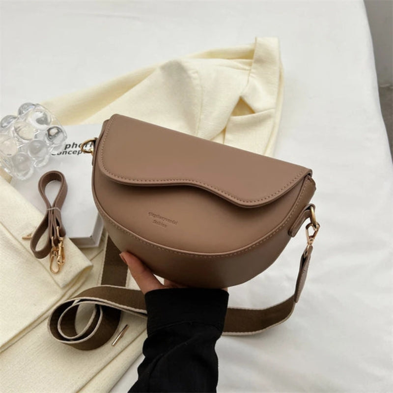 Aukelien – Crossbody-veske med justerbar stropp og stor kapasitet