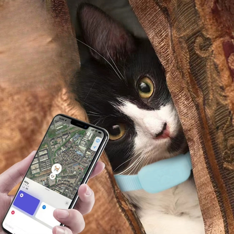 TrackEase – GPS Tracker for Kjæledyr med Justerbart Belte