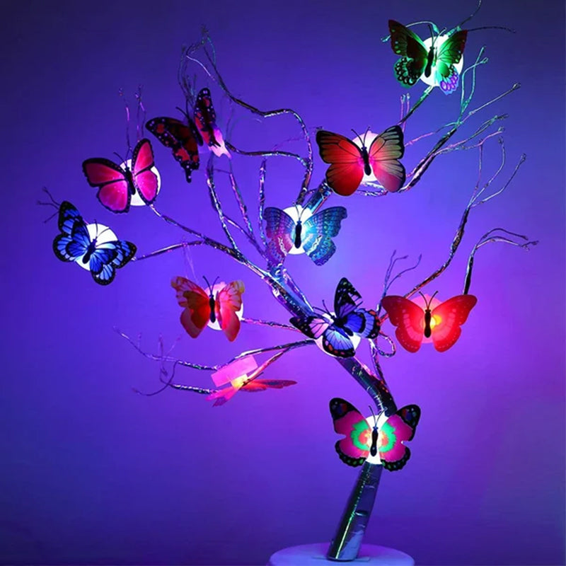 LumiWings – Fortryllende 3D Sommerfuglnattlys med Dekorativ Effekt