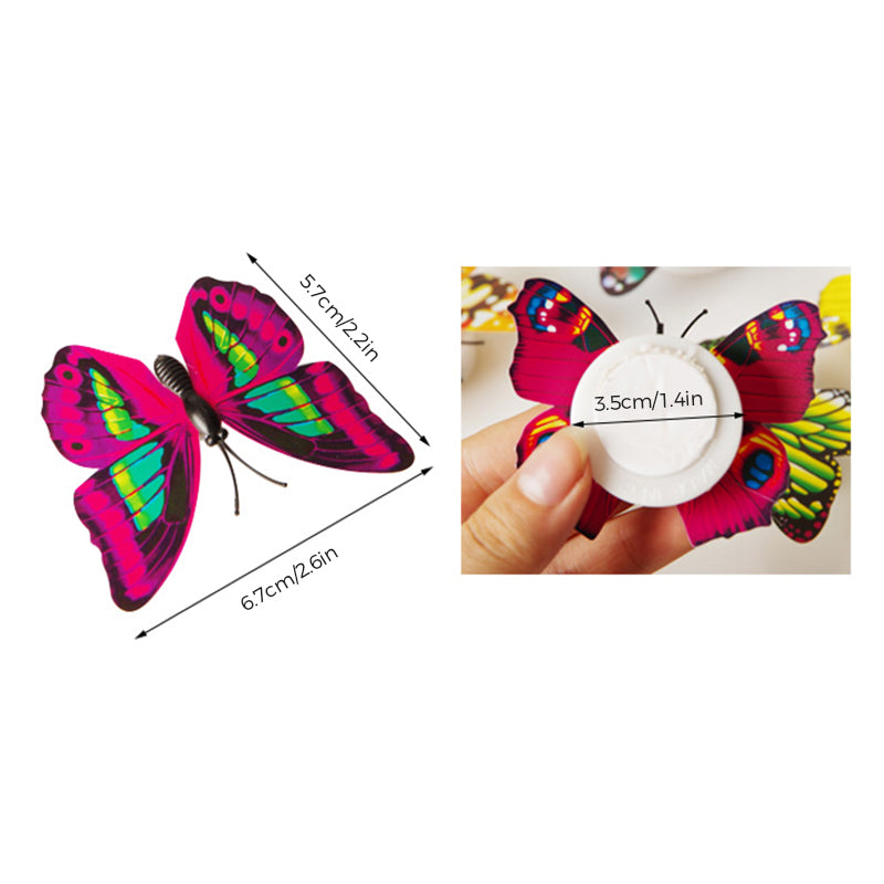 LumiWings – Fortryllende 3D Sommerfuglnattlys med Dekorativ Effekt