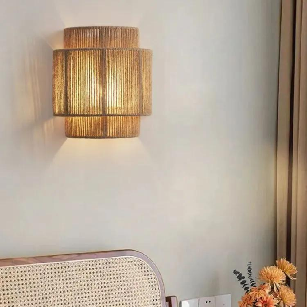 CalmAura - Vegglampe med myk glød for rolig og stilfull belysning