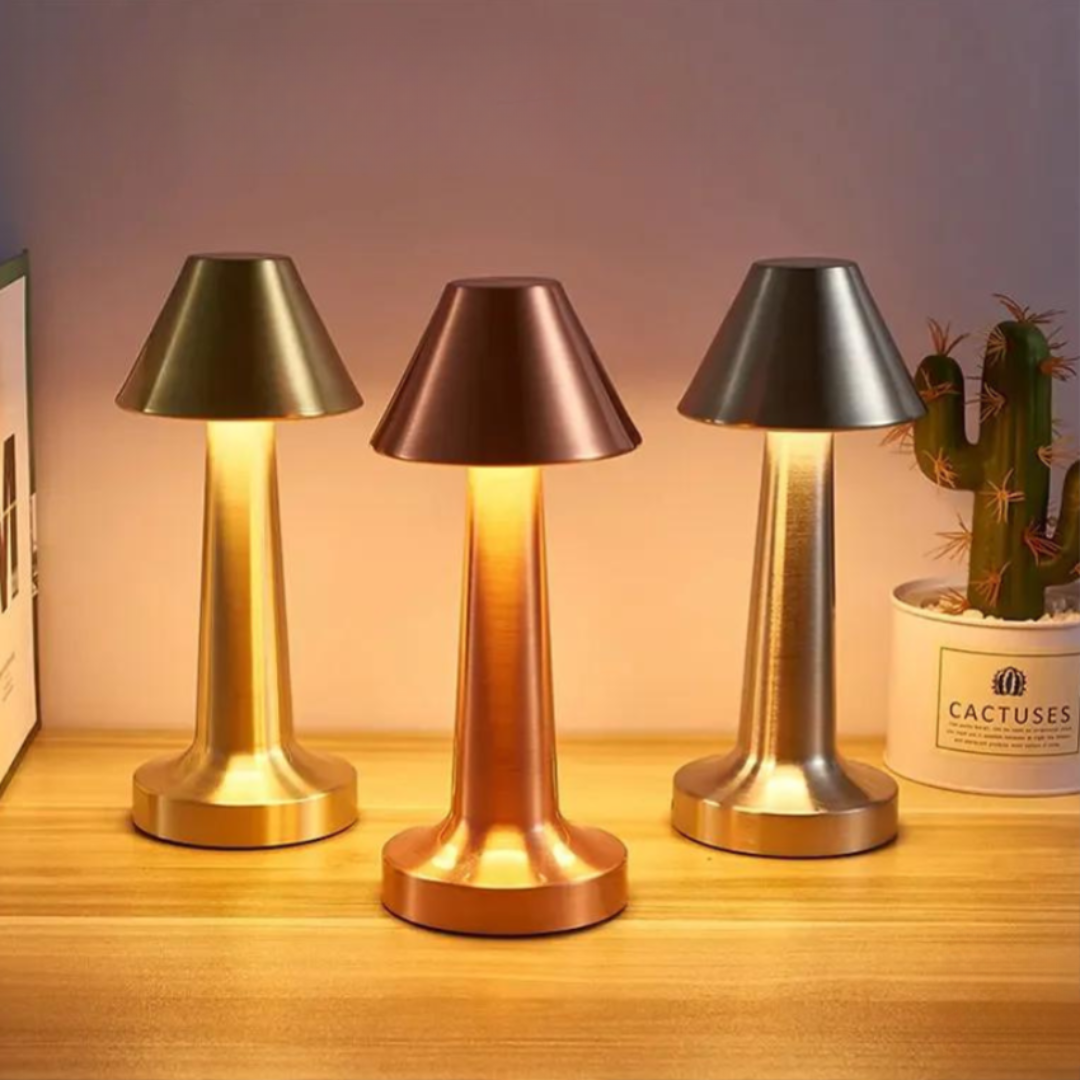 ValescoLume - Stilig trådløs bordlampe med justerbart lys