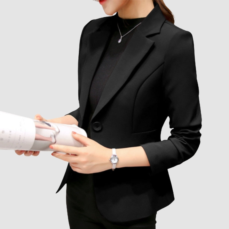 Marie – Langermet Blazer med Lommer
