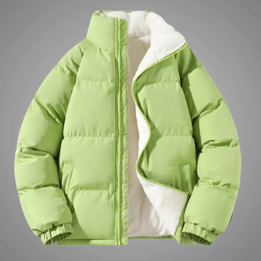 Carter - Stilig pufferjakke med høy krage og avslappet passform