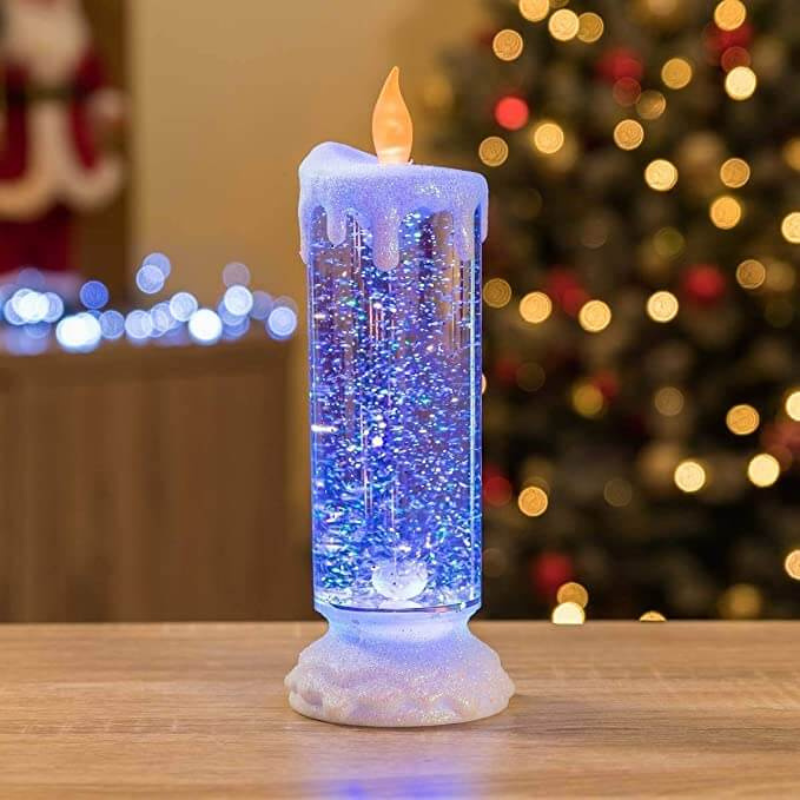 LumiFlick – Oppladbar LED-lysende Glitterlys med Fargeendring