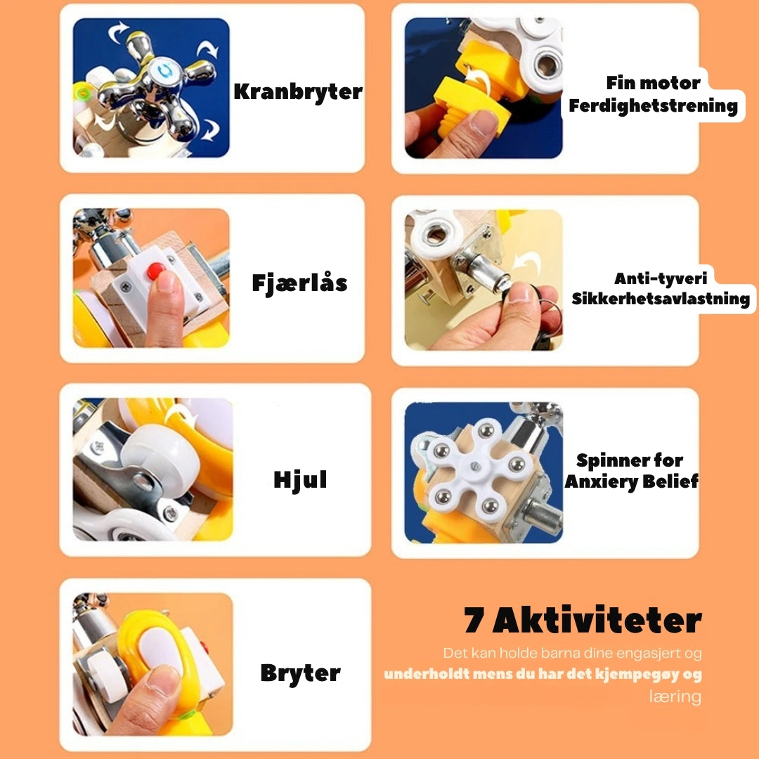 MindPlay - 7-i-1 Montessori kognitivt leketøy for småbarn