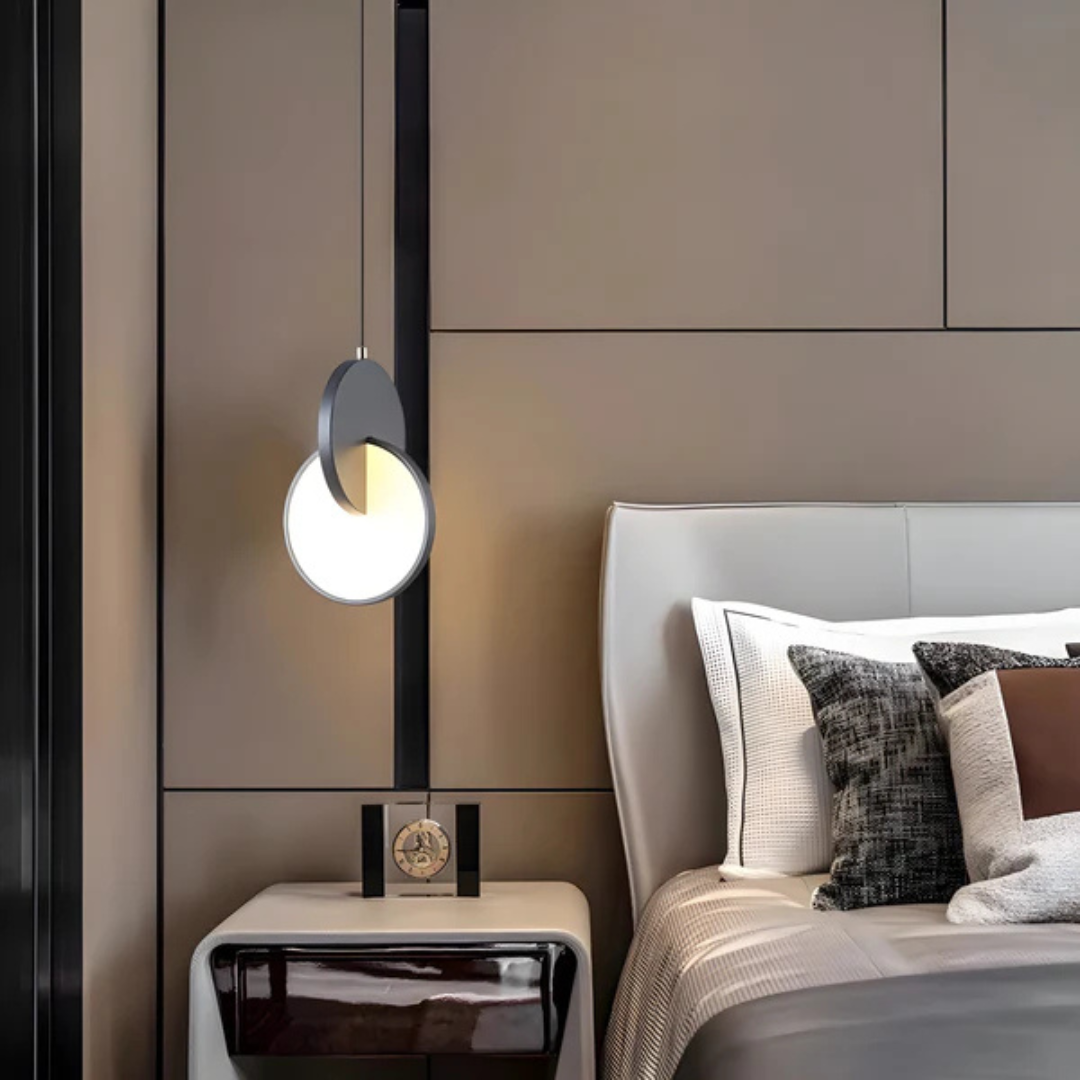 AeroGlow – Aluminium Pendellampe med Integrert LED