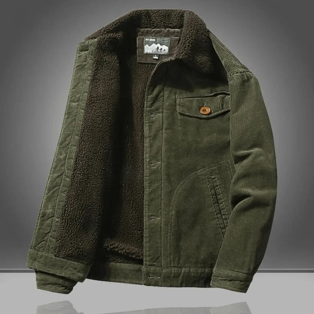 Thomas - Klassisk dongerijakke med høy krage