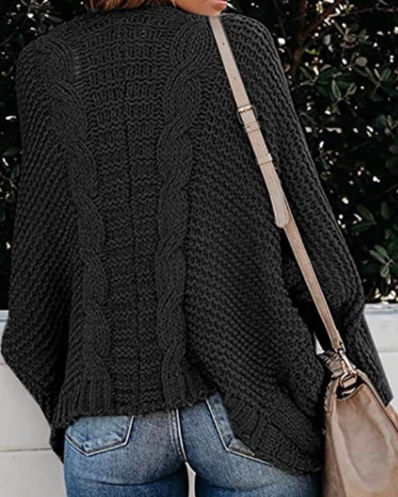 Juliette - Cardigan med åpen front og avslappet passform