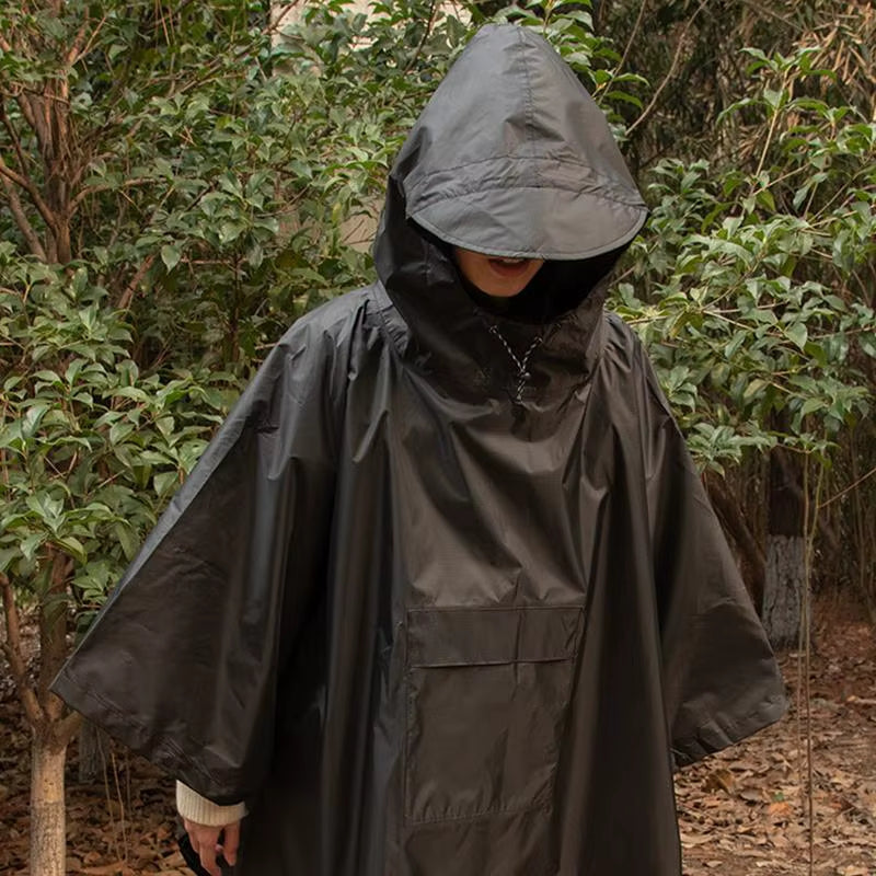 RainGuard – Vanntett hetteponcho med lange ermer