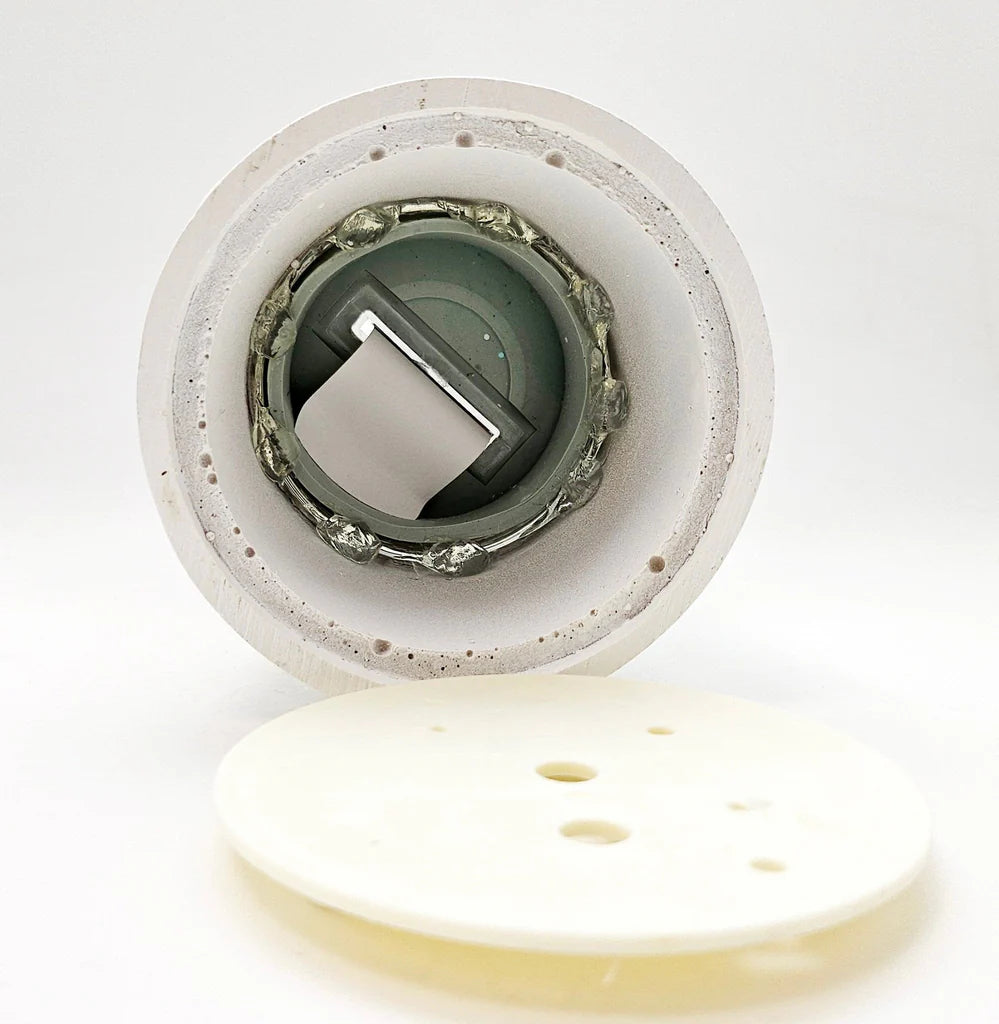 BlossomCraft - Tilpassbart snøkulesett med rosenramme og fotodisplay