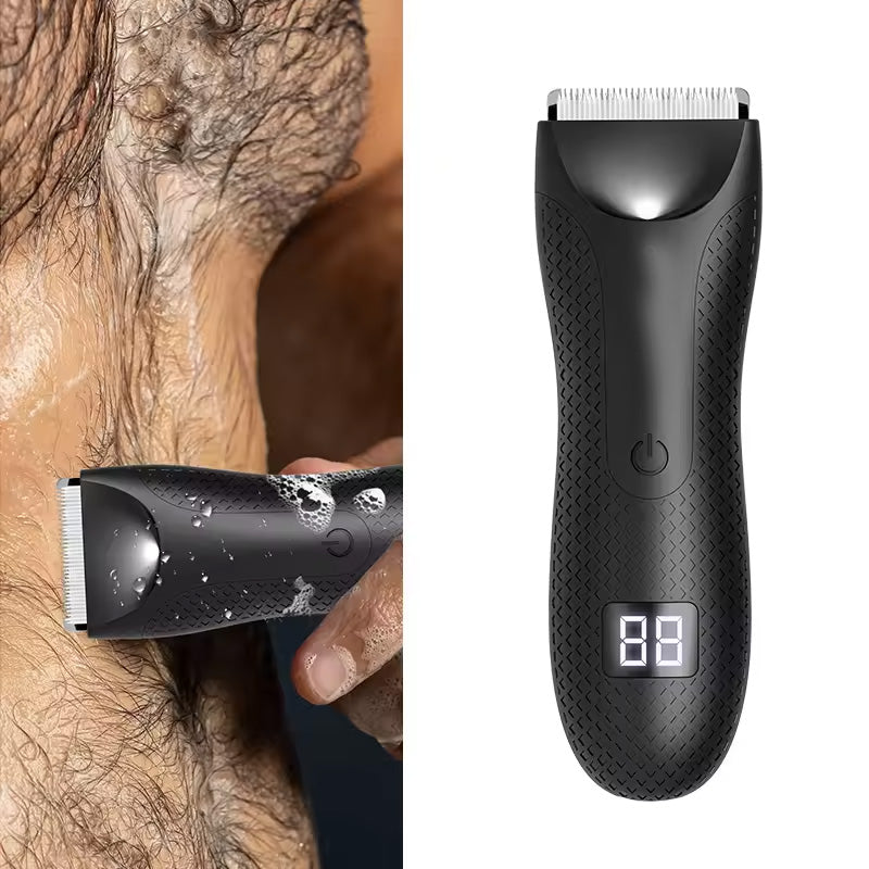 Elias – Elegant Slim Presisjonskroppstrimmer med Ergonomisk grep og Vanntett Design