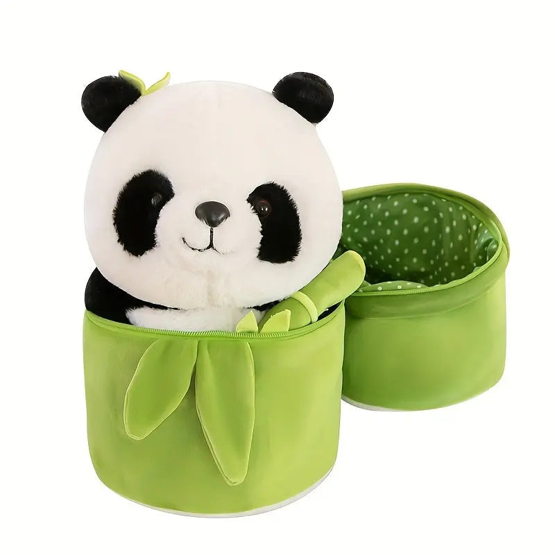 SoftSnuggle - Mykt panda leketøy for avslapping og glede