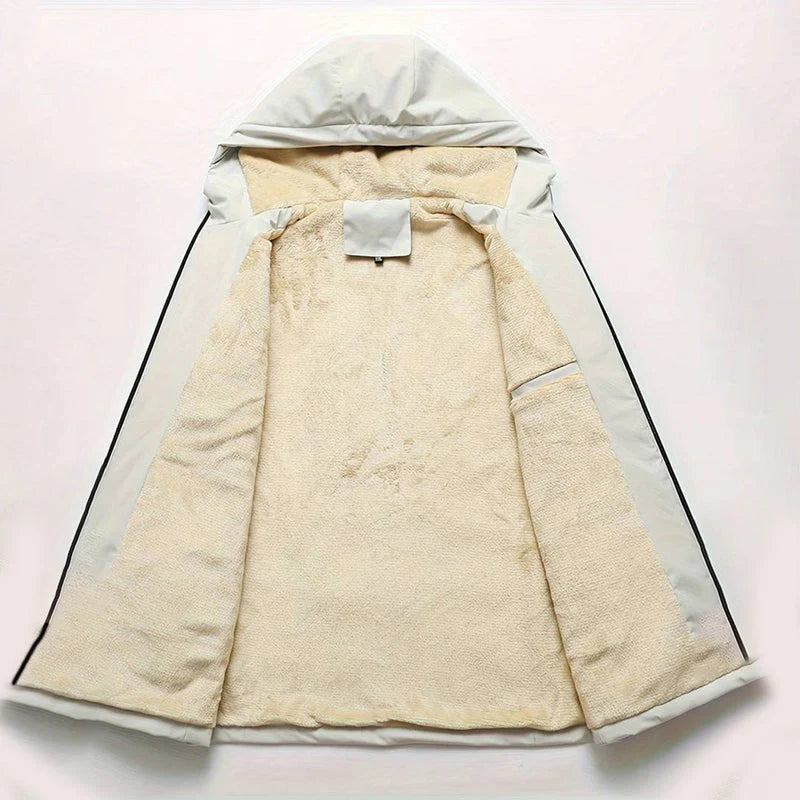 Darian - Vannavvisende jakke med hette og flere lommer