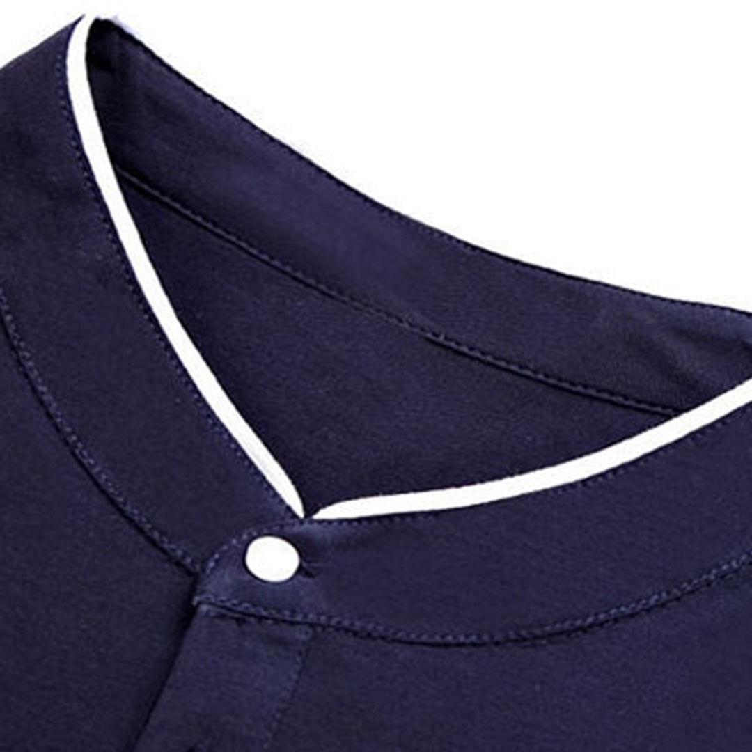 Mason - Modern sweatshirt med knappestolpe og slim passform
