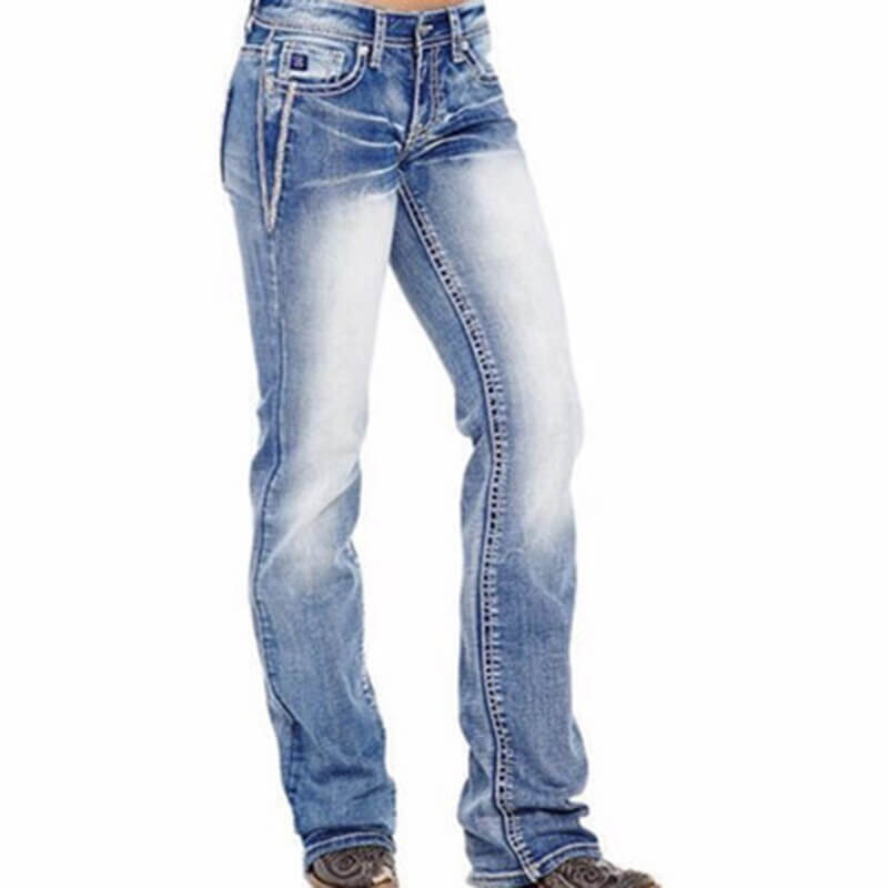 Harper - Stilige Bootcut-jeans med flatterende passform og stretchdesign
