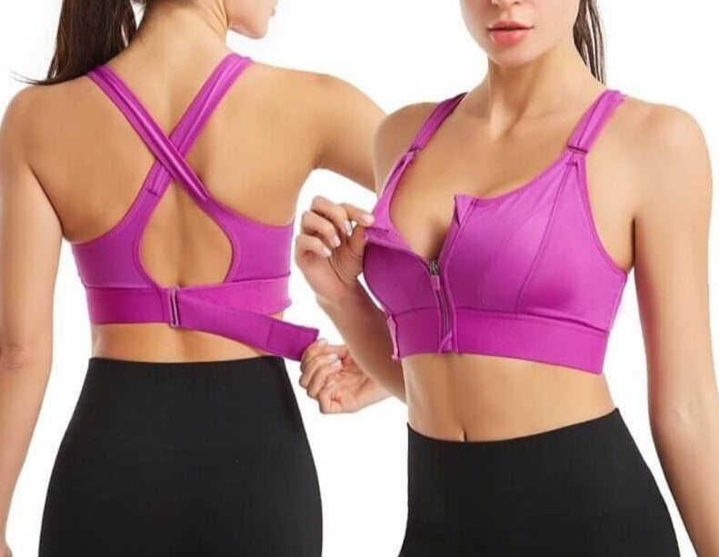 Lena - Sports-BH av høy kvalitet med kryssstroppdesign