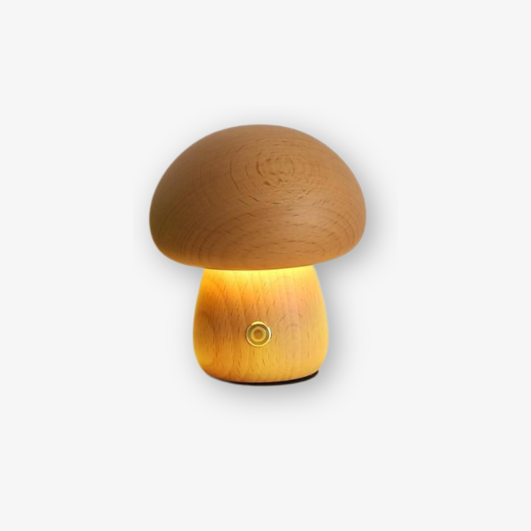 PortoBello - Fortryllende soppformet lampe med justerbar lysstyrke