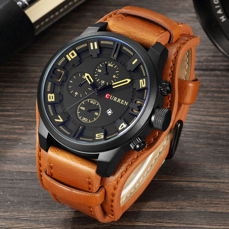 EliteTime - Stilig Klokke med Quartz Bevegelse