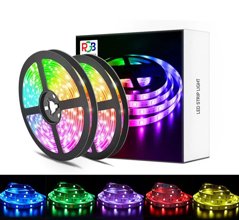 LumiGlow - 10M LED-striper for levende, tilpassbare lyseffekter