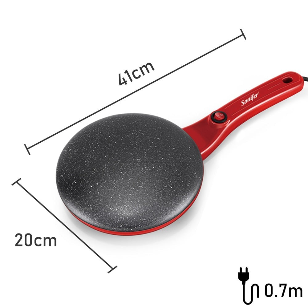 SwiftCrepe – Lettvekts Elektrisk Crepemaskin med Automatisk Temperaturkontroll