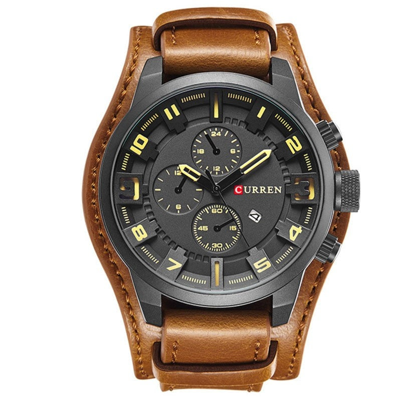 EliteTime - Stilig Klokke med Quartz Bevegelse