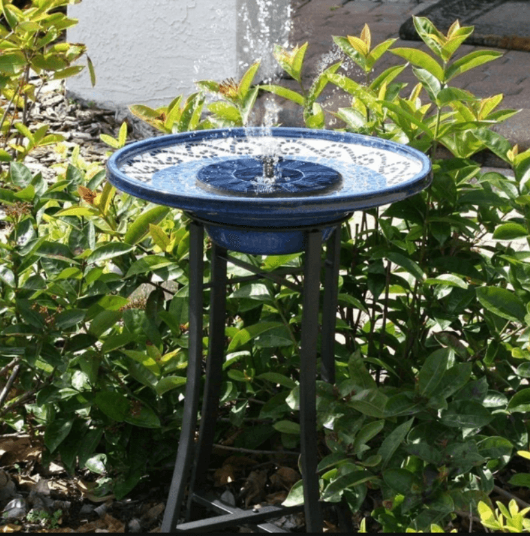 SolarFlow - LED solvannsfontene med 4 vannmønstre