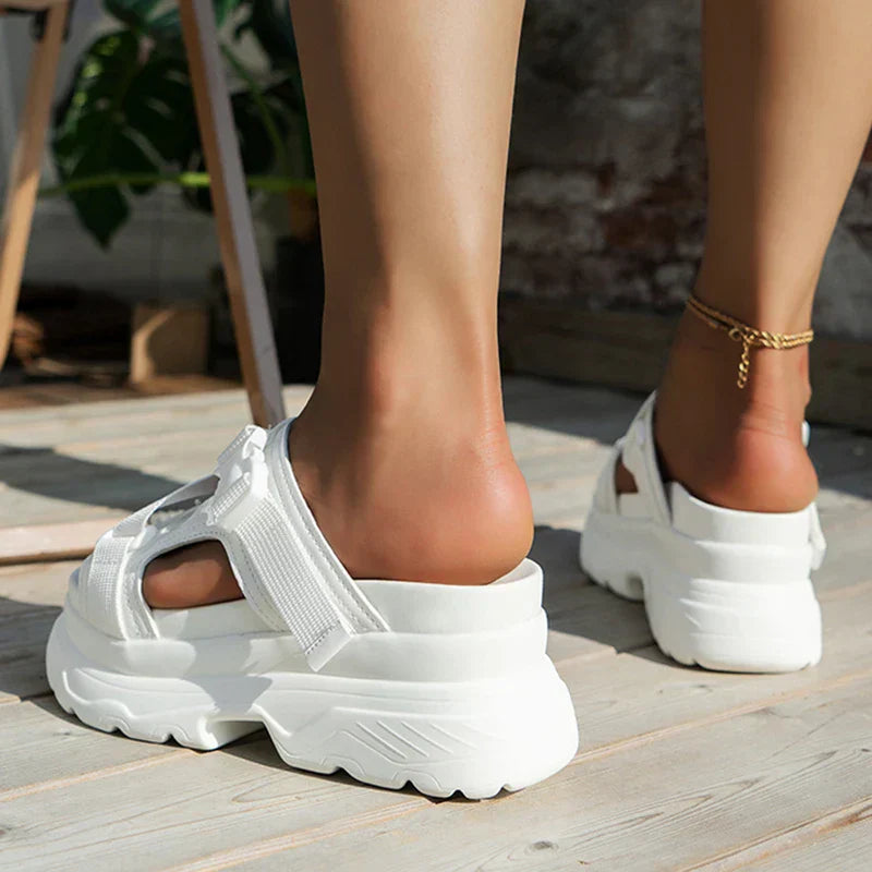 Sophie - Chunky sandaler med justerbare remmer
