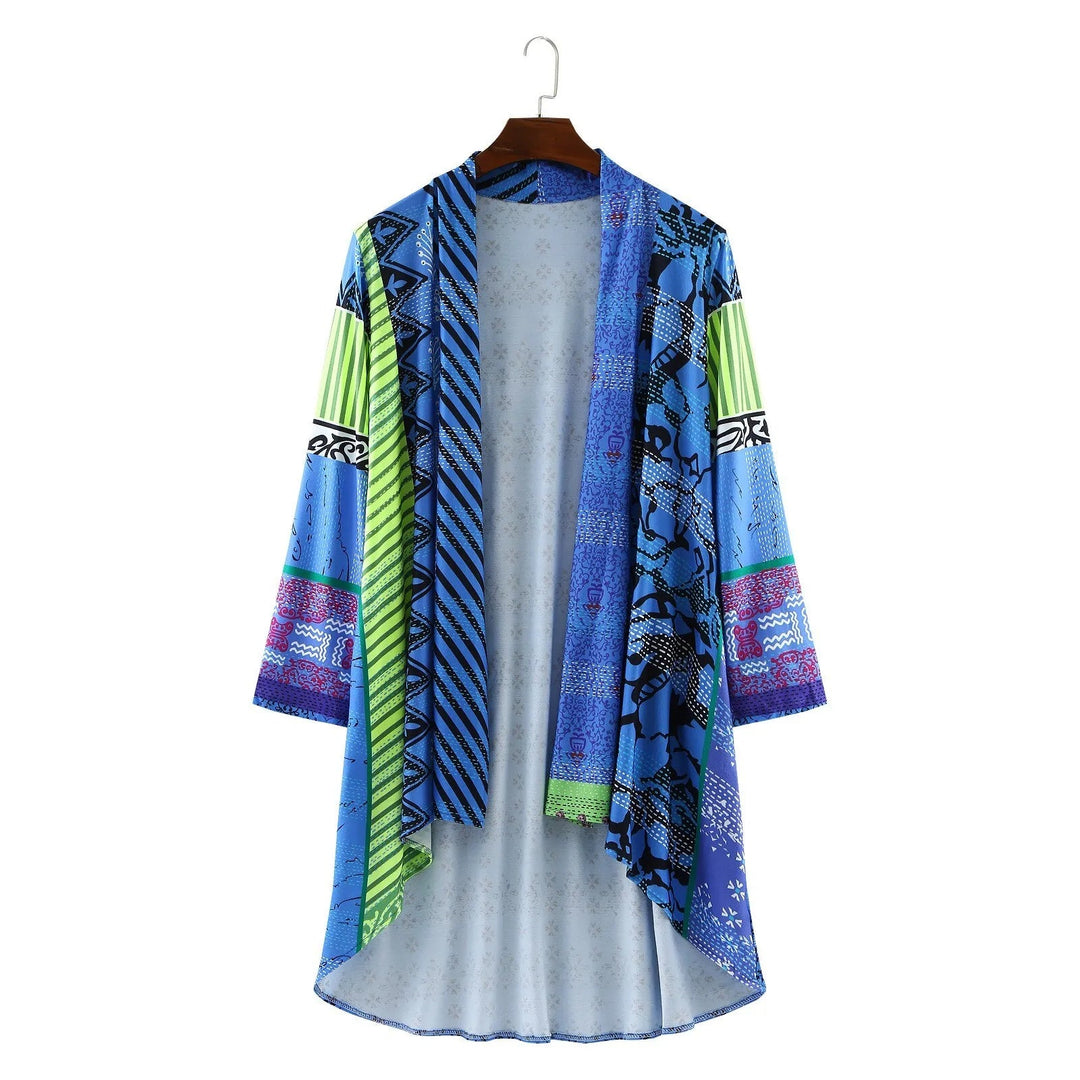 Anna - Koselig langermet vintage cardigan med boho-sjarm